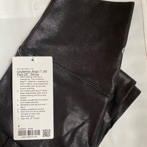 Lululemon SHINE Align High Rise Pant 25” - Picture 8 of 12